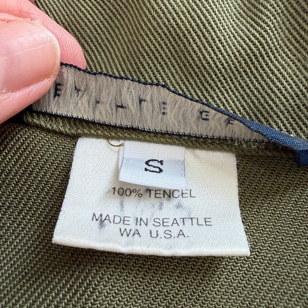 Vintage 90s Seattle Gear Green Jumpsuit USA Small - Picture 5 of 12